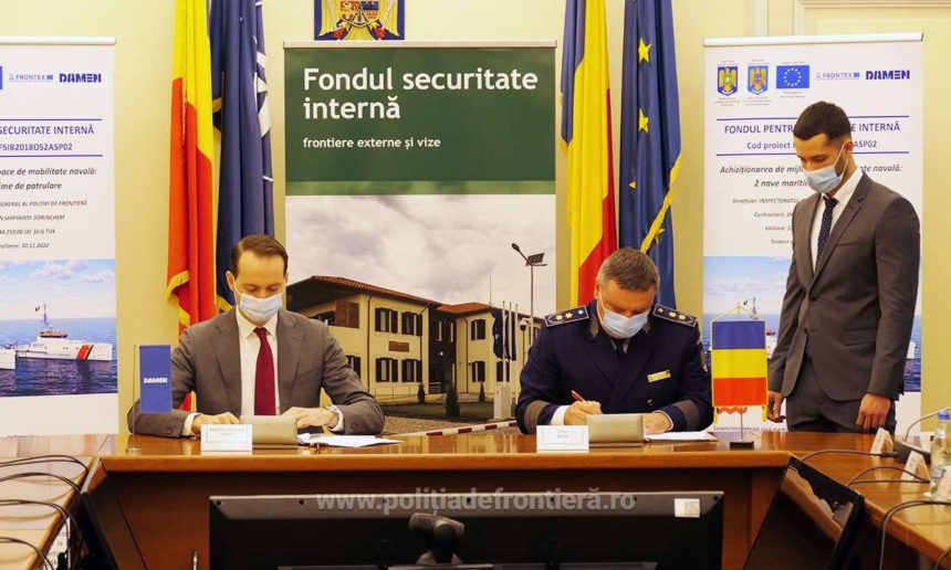 Două nave vor intra în dotarea Poliţiei de Frontieră Române